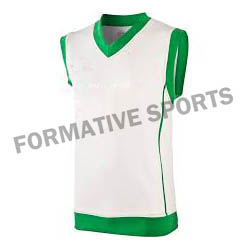 Customised Sublimated Cricket Vest Manufacturers USA, UK Australia