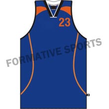 Customised Cut And Sew Basketball Singlets Manufacturers USA, UK Australia