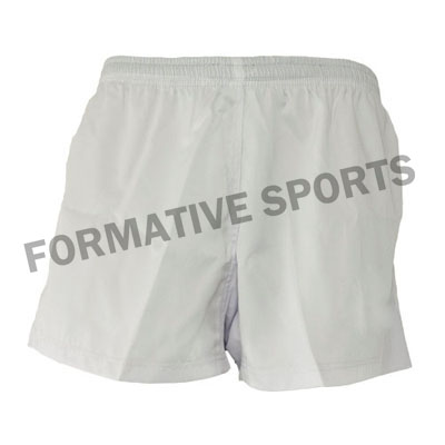 Customised Cut N Sew Rugby Shorts Manufacturers USA, UK Australia