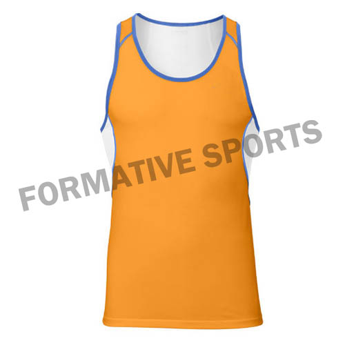 Customised Cut And Sew Singlets Manufacturers USA, UK Australia