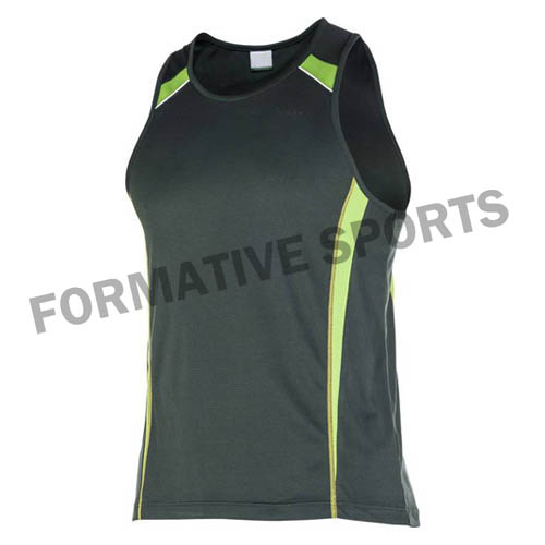 Customised Cut And Sew Singlets Manufacturers USA, UK Australia