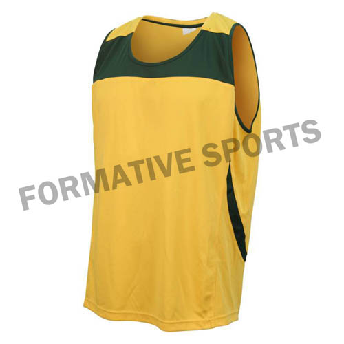 Customised Cut And Sew Singlets Manufacturers USA, UK Australia