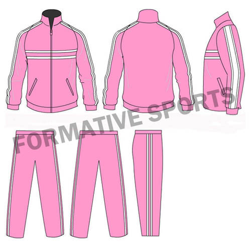 Customised Sublimation Cut And Sew Team Tracksuit Manufacturers USA, UK Australia