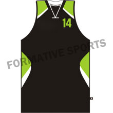 Customised Cut And Sew Basketball Singlets Manufacturers USA, UK Australia