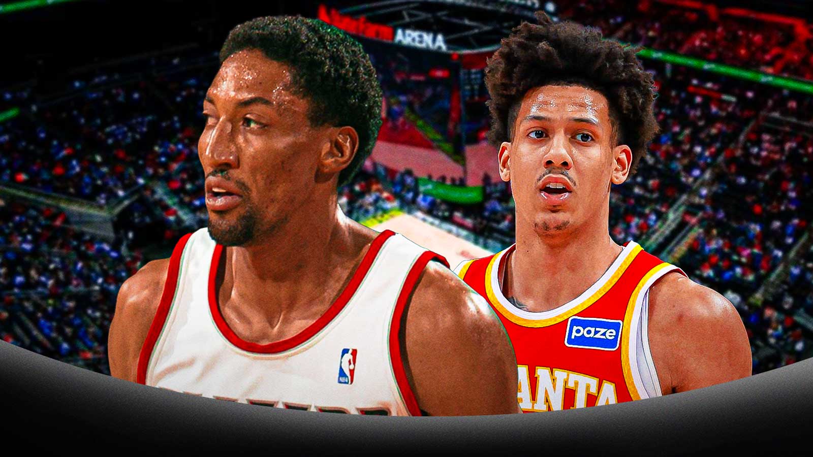 Atlanta Hawks legend and broadcaster Dominique Wilkins compares Jalen Johnson to NBA legend Scottie Pippen.
