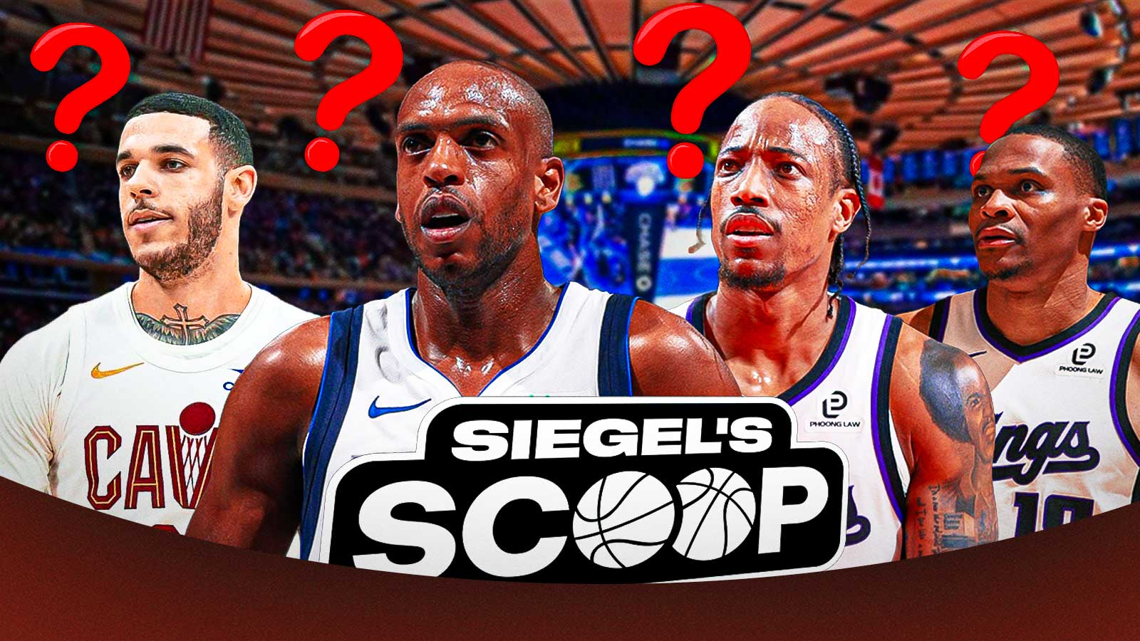 Siegel' Scoop - NBA buyout market with Khris Middleton, Lonzo Ball, DeMar DeRozan, Russell Westbrook and question marks