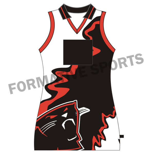 Customised Custom Sublimated Netball Tops Manufacturers USA, UK Australia