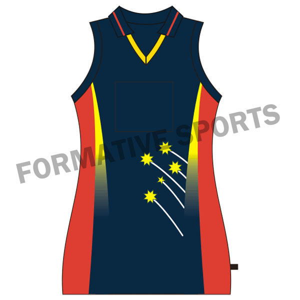 Customised Netball Tops Manufacturers USA, UK Australia