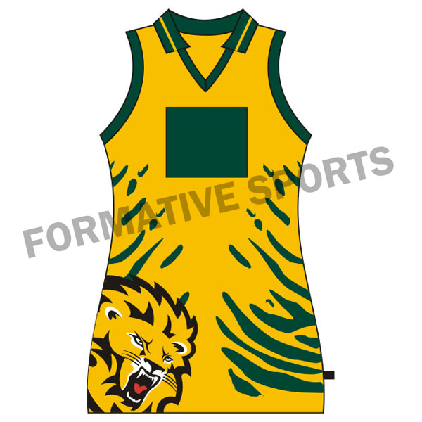 Customised Sublimation Netball Tops Manufacturers USA, UK Australia