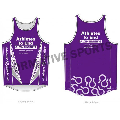 Customised Running Tops Manufacturers USA, UK Australia
