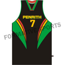 Customised Sublimation Basketball Team Singlet Manufacturers USA, UK Australia