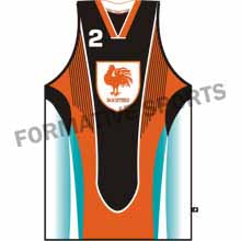 Customised Sublimation Basketball Singlets Manufacturers USA, UK Australia