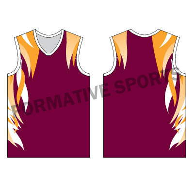 Customised Sublimation Singlets Manufacturers USA, UK Australia